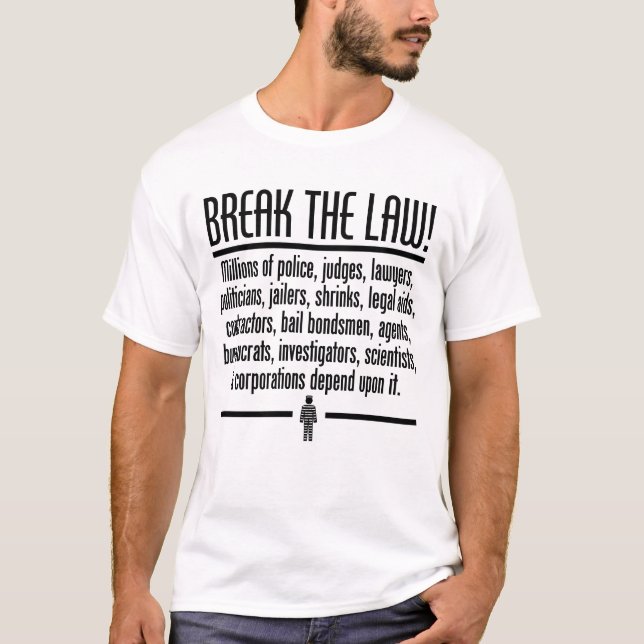 Bryt lagskjortan tee (Framsida)