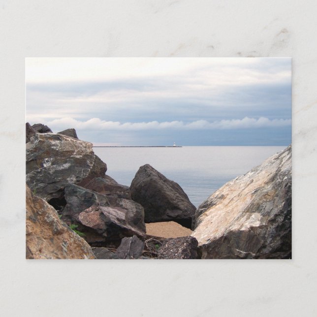 Bryt muren på Sjö överlägsen Vykort (Framsida)