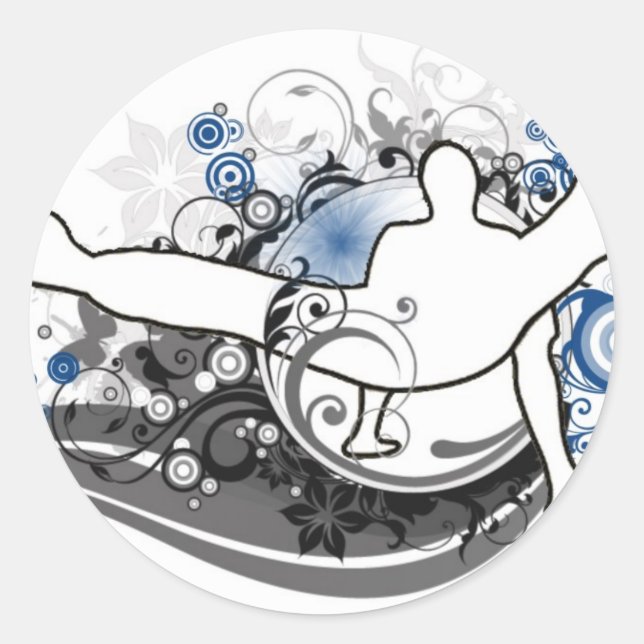 Bryt något runt klistermärke (Framsida)