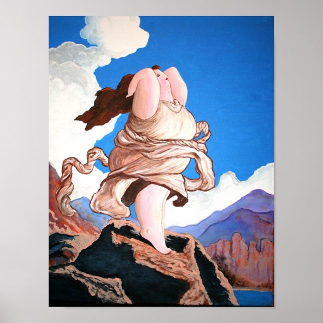 Bryt...Och lås upp gudinnan i! Poster (Framsidan)