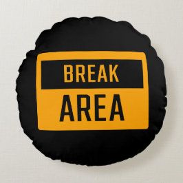 Bryt områdestecken rund kudde