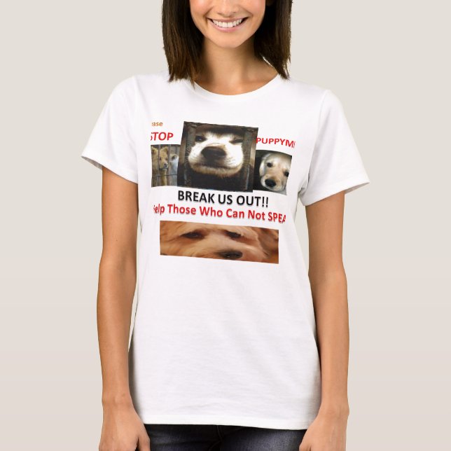 Bryt oss mot OUTT-Shirt T-shirt (Framsida)