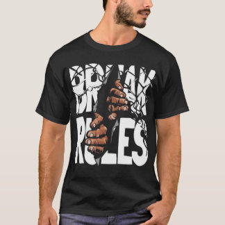 Bryt Regler-grafik T Shirt