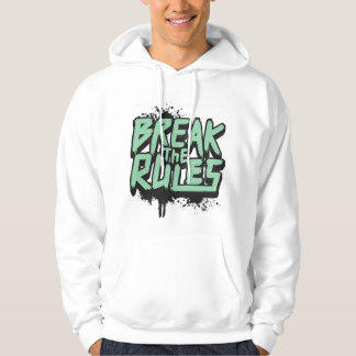 Bryt Regler - Motivational Hoodie för manar