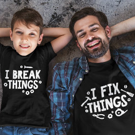 Bryt Sak och åtgärda Sak som matchar överordnad Ki T Shirt