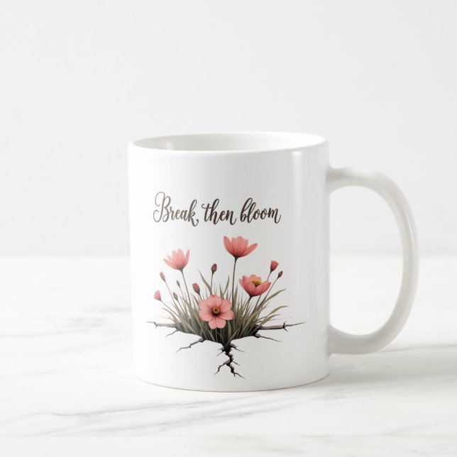 Bryt sedan blocket - den inspirerande Blommigten M Kaffemugg (Höger)