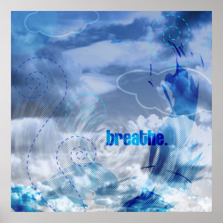 Bryt teckningsutskrift poster