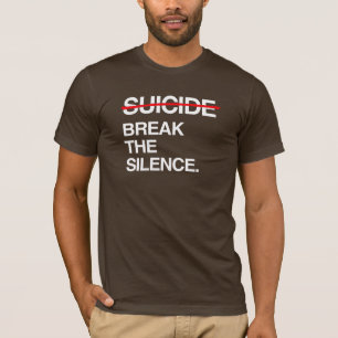 BRYT TYNADEN OM SJÄLVMORD T-SHIRT