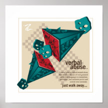 "Bryt tystnaden: Känna igen verbalt missbruk"Skriv