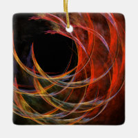 Bryta cirkelns Abstrakt Art-ruta för ornament