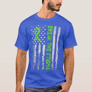 Bryta Grönten Stigma om psykisk hälsa T Shirt