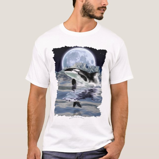 Bryta Orca med Raven & Måne Tee Shirt (Framsida)