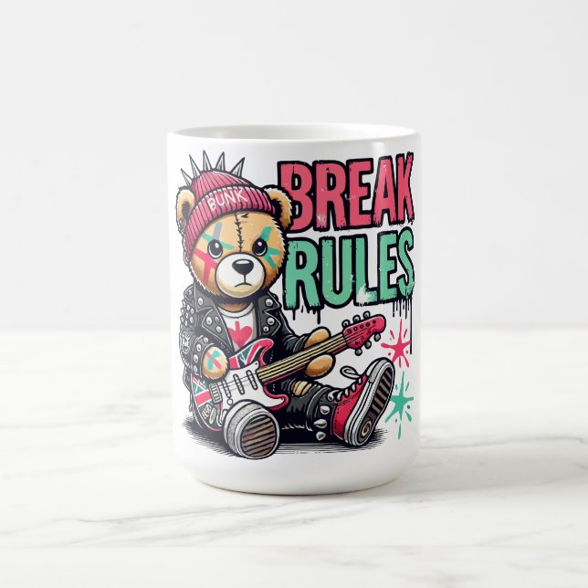 Bryta Regler Teddybjörn Kaffemugg (Center)