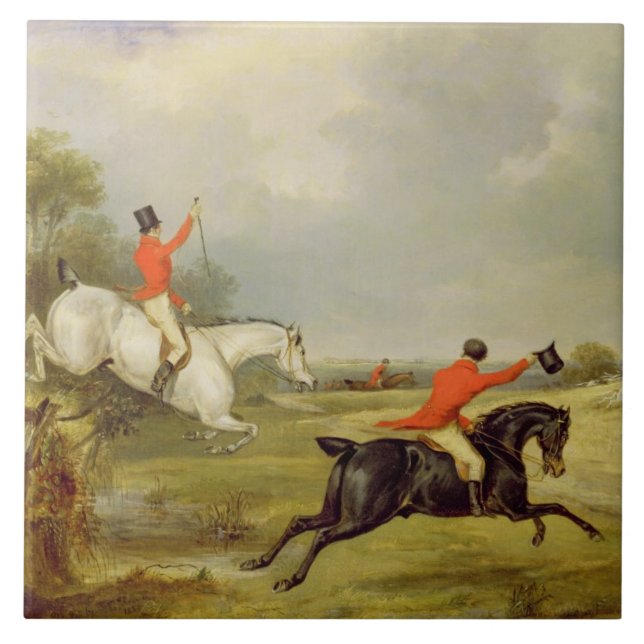 Bryta täcka, ungkarl Hall (olja på kanfas) Kakelplatta (Framsidan)