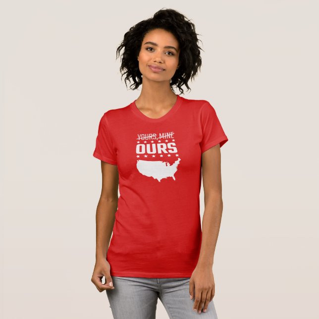 Bryta, vår tanktop - karta, Din Tee Shirt (Hel framsida)