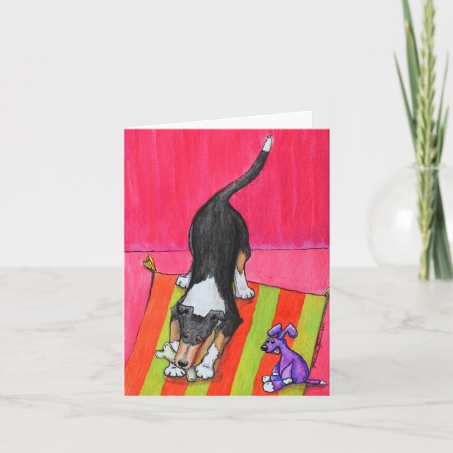 "Bryter alla" notecarden 4x6 Kort (Framsida)