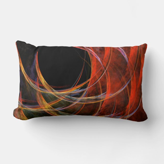 Brytning av Abstrakten Bildstreck Lumbarkudde (Framsida)