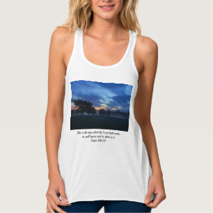Brytning av gryt- och fogvatten-Tanktop Linne Med Racerback