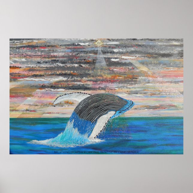 Brytning av humpback poster (Framsidan)