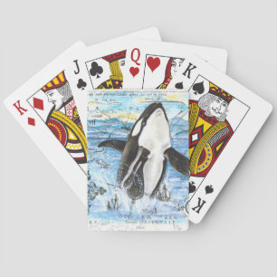 Brytning av Orca Ancient Karta Casinokort