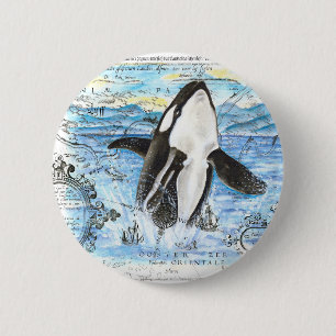 Brytning av Orca Ancient Karta Knapp