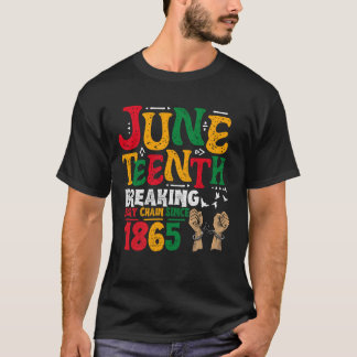 Brytning av varje kedja sedan 1865 100 svarta W T Shirt