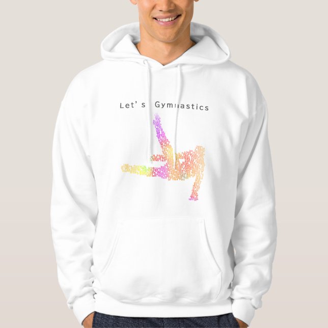 Brytning eller gymnastika hoodie (Framsida)