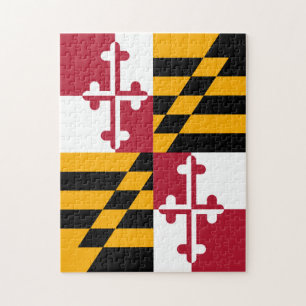 Brytning för Maryland statlig flaggadesign Pussel