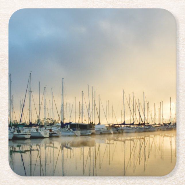 Brytning genom II Underlägg Papper Kvadrat (Framsidan)