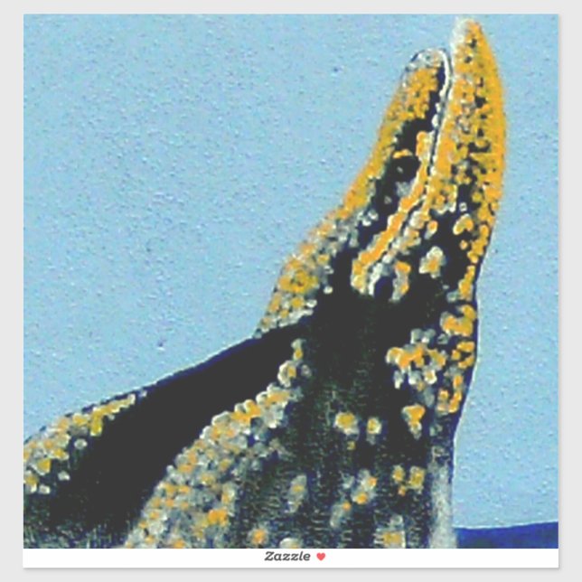 Brytning Wale olamendies wall mural Klistermärken (Ark)