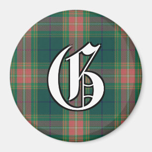 Brytningar för pläd för Tartan för klanGallagh Magnet