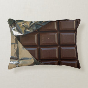 Brytningen för chokladpubpolyester kudder 16" x prydnadskudde