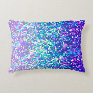 Brytningen kudder grafiskt glitter prydnadskudde