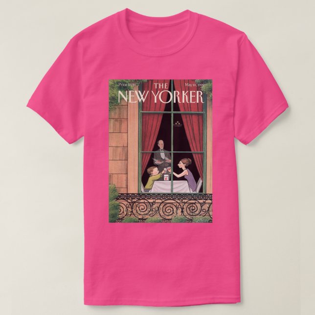 Brytpunkter som New Yorker poster T Shirt (Design framsida)