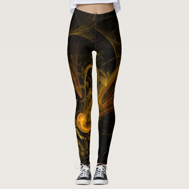 Brytpunktsbild för Abstrakt Leggings (Framsida)