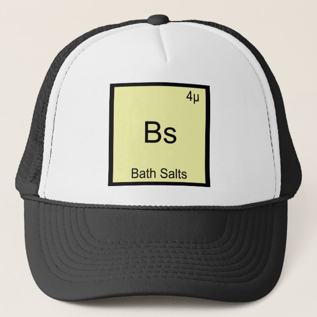 Bs - Badsalts Roligt Element Meme Kemite T-Shirt Keps (Framsida)