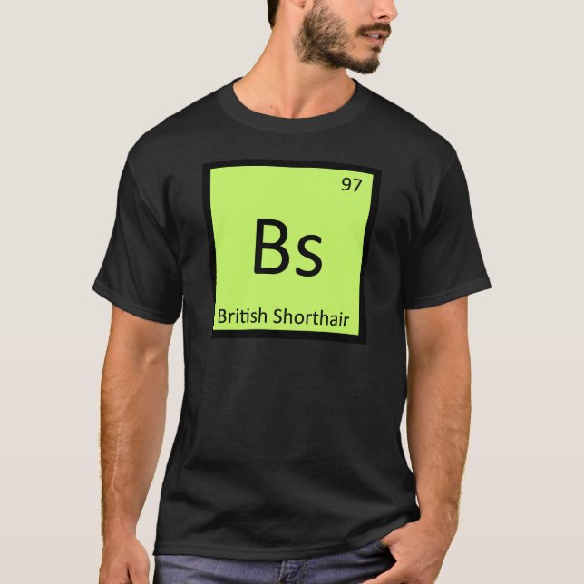 Bs - Briter Korthår Kemi Element T-shirt (Framsida)