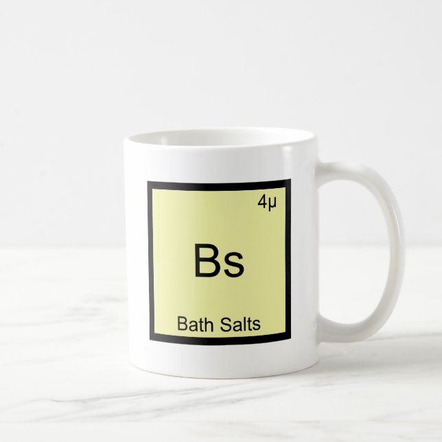 Bs - För inslagMeme för badsalt rolig utslagsplats Kaffemugg (Höger)