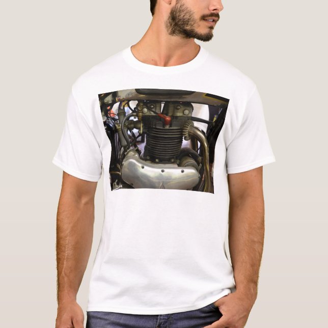 BSA A7 bilar T-shirt (Framsida)