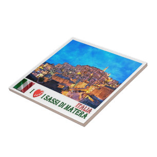 BSL018 MATERA Sassi of Matera I Kärlek, Kakelplatta