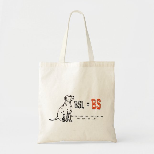 BSL är BS-totot Tygkasse (Framsidan)