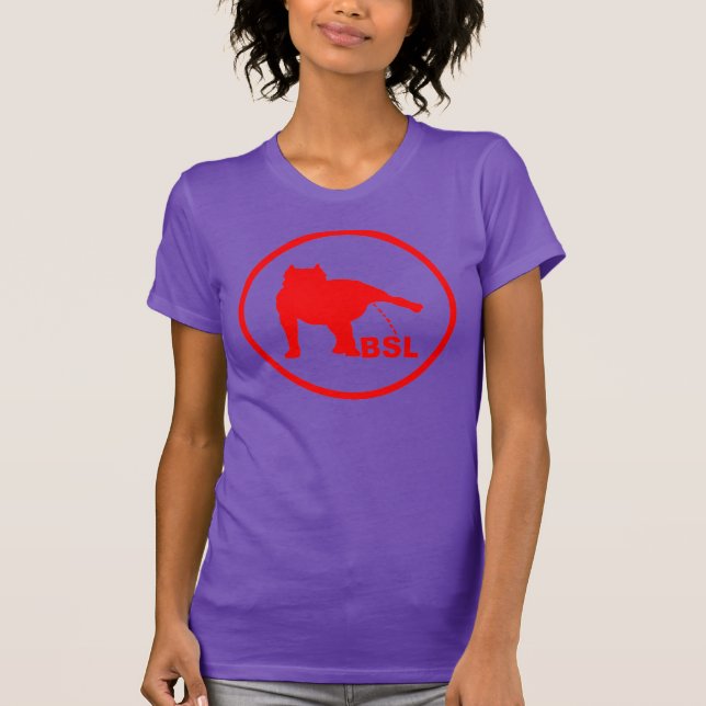 BSL PITBULL TEE (Framsida)