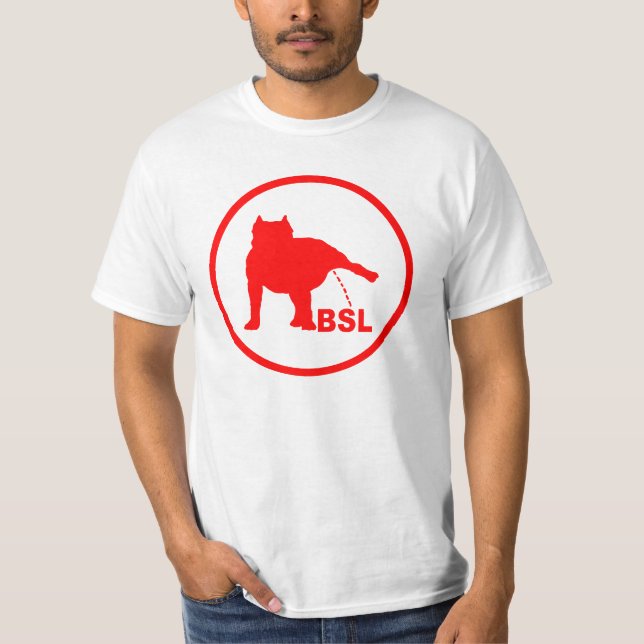 BSL PITBULL TEE (Framsida)
