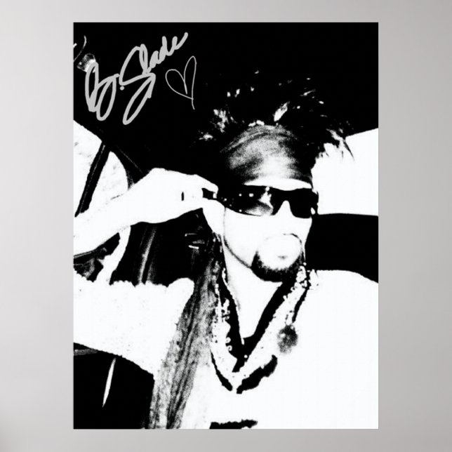 @BSLADE Limo Shot Autographed Poster -Ltd Edition (Framsidan)
