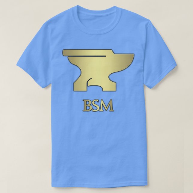 BSM-jobb T Shirt (Design framsida)
