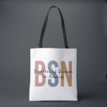 BSN Bachelor of Science in Nursing Studenten Tygkasse<br><div class="desc">BSN Bachelor of Science in Nursing School Studenten Gifts i Nursing Student!</div>