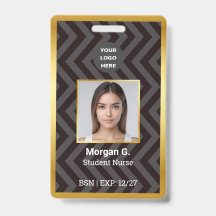 BSN Nurse Anpassningsbar Logotyp Photo