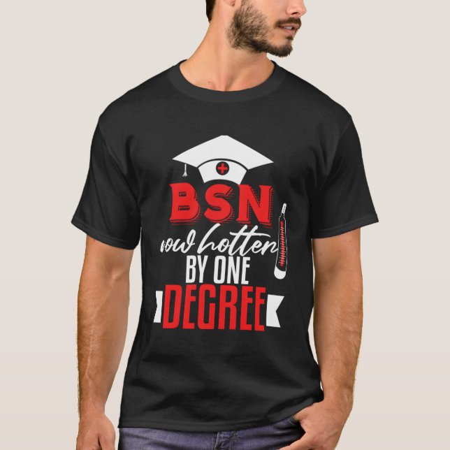 Bsn Nurse Studenten Bsn Degree Nursing School T Shirt (Framsida)