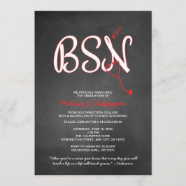 BSN-sjuksköterskan studenten nyp ceremonin NR HAT Inbjudningar