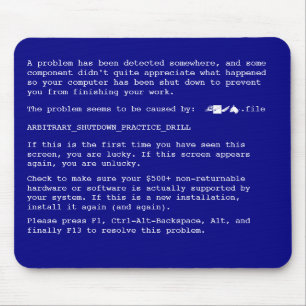 BSOD Mousepad Musmatta